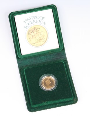 Lot 3349 - Great Britain, 1980 gold proof full sovereign,...