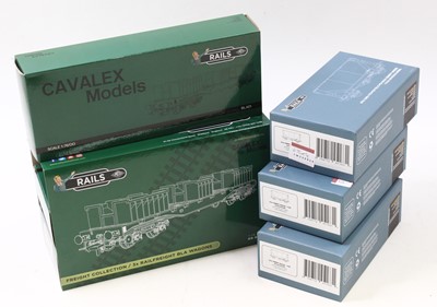 Lot 676 - 6x boxed Rails of Sheffield wagons to include:...