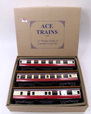 Lot 298 - ACE Trains 0 Gauge Coarse Scale 3-Car C5 Set A....