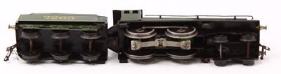 Lot 183 - An 0 gauge Bassett Lowke LNER green 12v DC 4-4-...