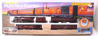 Lot 690 - A Hornby 00 gauge Night Mail express train set,...