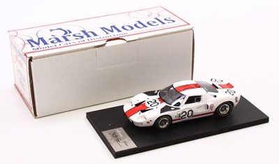 Lot 1672 - A Marsh Models No. MM253 1966 Ford GT40 Essex...