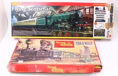 Lot 697 - Two 00 gauge train sets to include Triang...