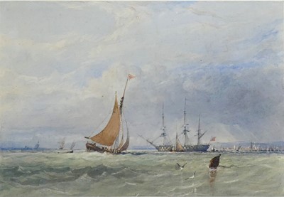 Lot 1186 - George Chambers (1803-1840) - Shipping off...