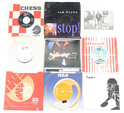 Lot 576 - A large collection of 7" singles, various...