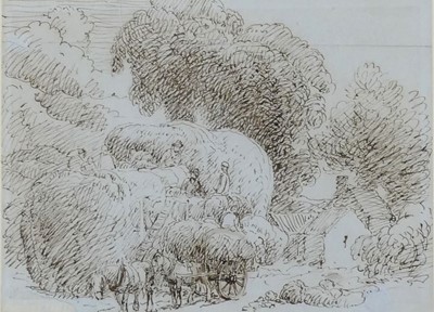 Lot 1160 - Peter de Wint, OWS (1784-1849) - Farm Worker...