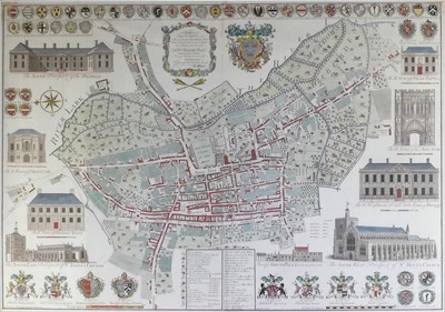 Lot 1134 - After Thomas Warren - Survey Map of the...