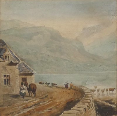 Lot 1147 - David Cox Senior (1783-1859) - Mountain...