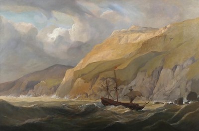 Lot 1193 - 19th century English school - lone three...