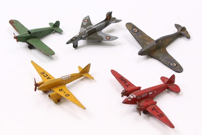 Lot 1292 - Dinky Toys group of 5 loose and playworn...