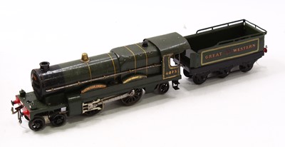 Lot 124 - 1928-9 Hornby 4-4-2 loco & tender 'Caerphilly...