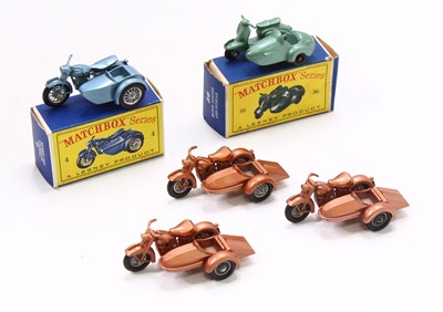 Lot 1692 - A Matchbox Lesney boxed and loose model group...