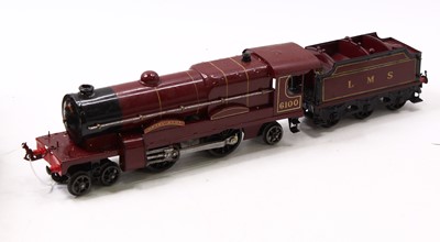 Lot 121 - 1933-6 Hornby 'Royal Scot' 4-4-2 loco & tender,...