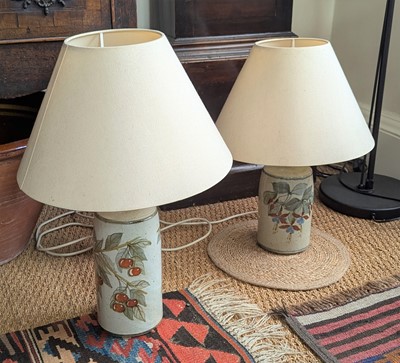 Lot 1111 - Colin Kellan, a floral decorated studio...