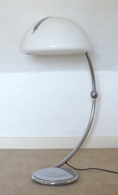 Lot 1118 - Elio Martinelli snake floor lamp, tubular...
