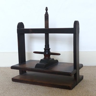 Lot 1304 - 19th century provincial mahogany and fruitwood...