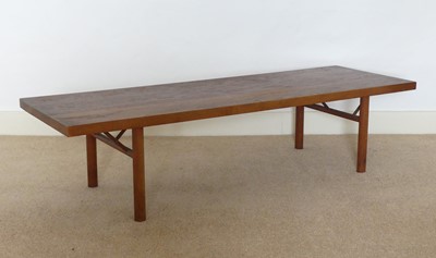 Lot 1315 - A 1960s Danish teak coffee table of...
