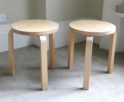 Lot 1299 - After a design by Alvar Aalto, a pair of Model...