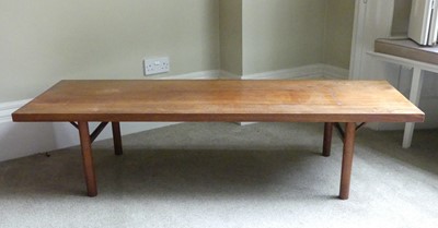 Lot 1306 - A 1960s Danish teak coffee table of...