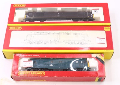 Lot 719 - Three Hornby 00 gauge locos to include: R2523...