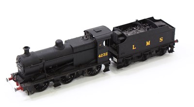 Lot 266 - Kit built 0 gauge finescale loco & tender,...