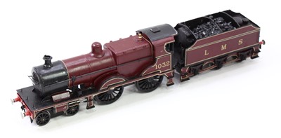 Lot 203 - Kit built 3-rail semi coarse scale, loco &...