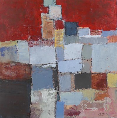 Lot 1170 - Mona Jupp (b.1932) - Ancient Ruins, abstract...