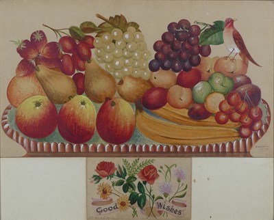 Lot 1218 - TH Martin (early 20th century) - Still life...
