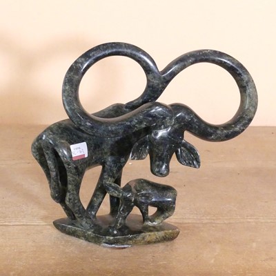 Lot 1097 - Robert Kwechete (Zimbabwean b.1959) - Standing...