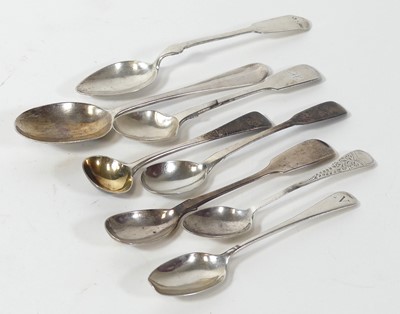 Lot 414 - A George VI silver spoon, in the Old English...