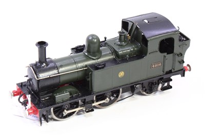 Lot 270 - Kit built finescale 2-rail tank loco, 0-4-2...