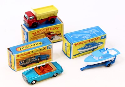 Lot 1695 - Matchbox Lesney group of 3 to include; No.69...