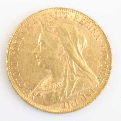 Lot 3219 - Great Britain, 1900 gold full sovereign,...