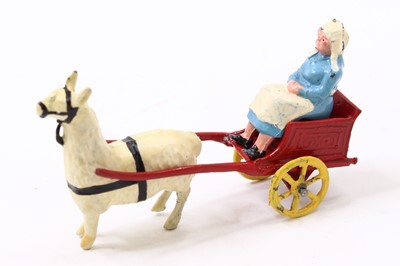 Lot 958 - Taylor and Barrett Red Cart Drawn By Llama...