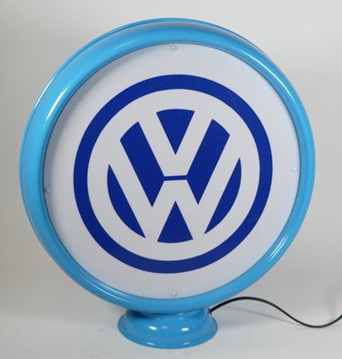 Lot 10 - A reproduction illuminated Volkswagen sign,...