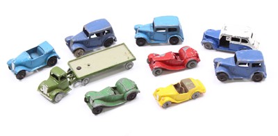 Lot 1404 - Dinky Toys, Britains and Dublo small quantity...