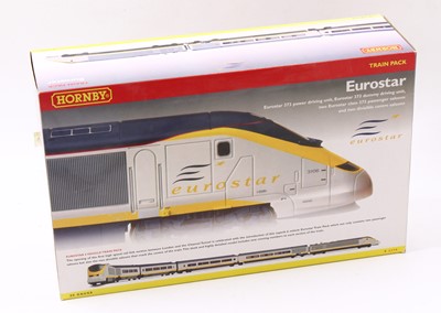 Lot 727 - A 00 gauge Hornby Eurostar train pack, to...