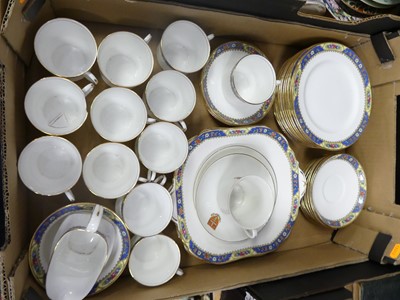 Lot 88 - A collection of Aynsley tea wares together...