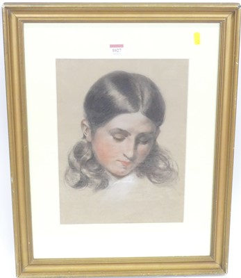 Lot 1027 - Circle of William Etty - Study of a woman...