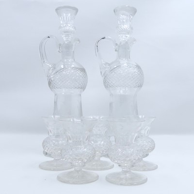 Lot 238 - An Edinburgh crystal drinks set, comprising...