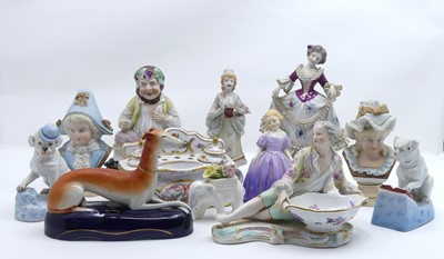 Lot 251 - A collection of ceramics to inlcude a Meissen...