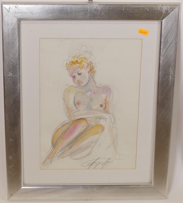 Lot 1063 - Jacquie Jones (b.1961) - Female nudes, set of...