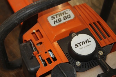 Lot 1078 - A Stihl HS80 petrol driven hedge-cutter