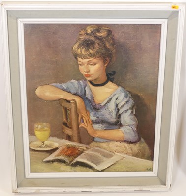 Lot 1079 - A Marcel Dyf French print together with a...