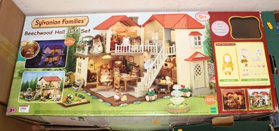 Lot 1504 - A Sylvanian Families Beechwood Hall gift set,...