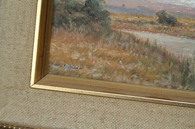 Lot 1103 - James S. Allen - Pair; End of day, Berney Arms,...