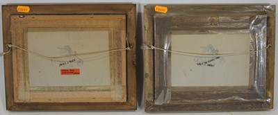 Lot 1103 - James S. Allen - Pair; End of day, Berney Arms,...