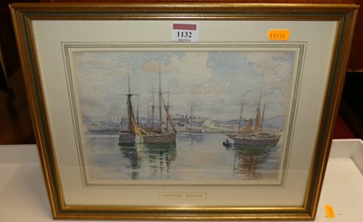 Lot 1132 - After Henry Scott Tuke - Falmouth Harbour,...