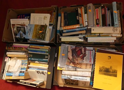 Lot 605 - A collection of books, being local interest,...