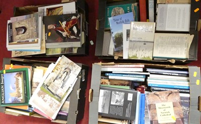 Lot 606 - A collection of books, being local interest,...